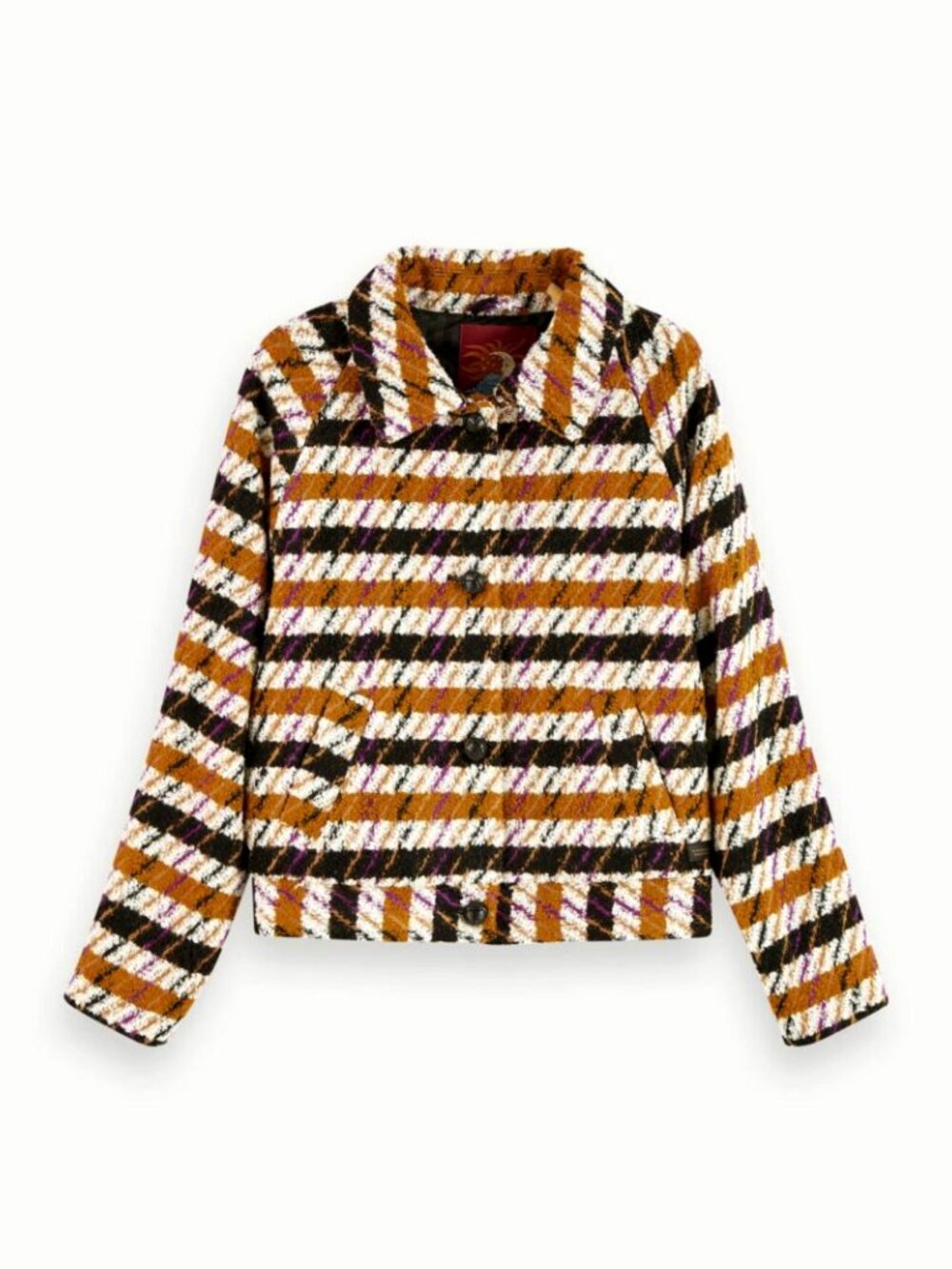 Scotch & Soda | Wool Blend Houndstooth Check Jacket | NWT - Picture 4 of 12